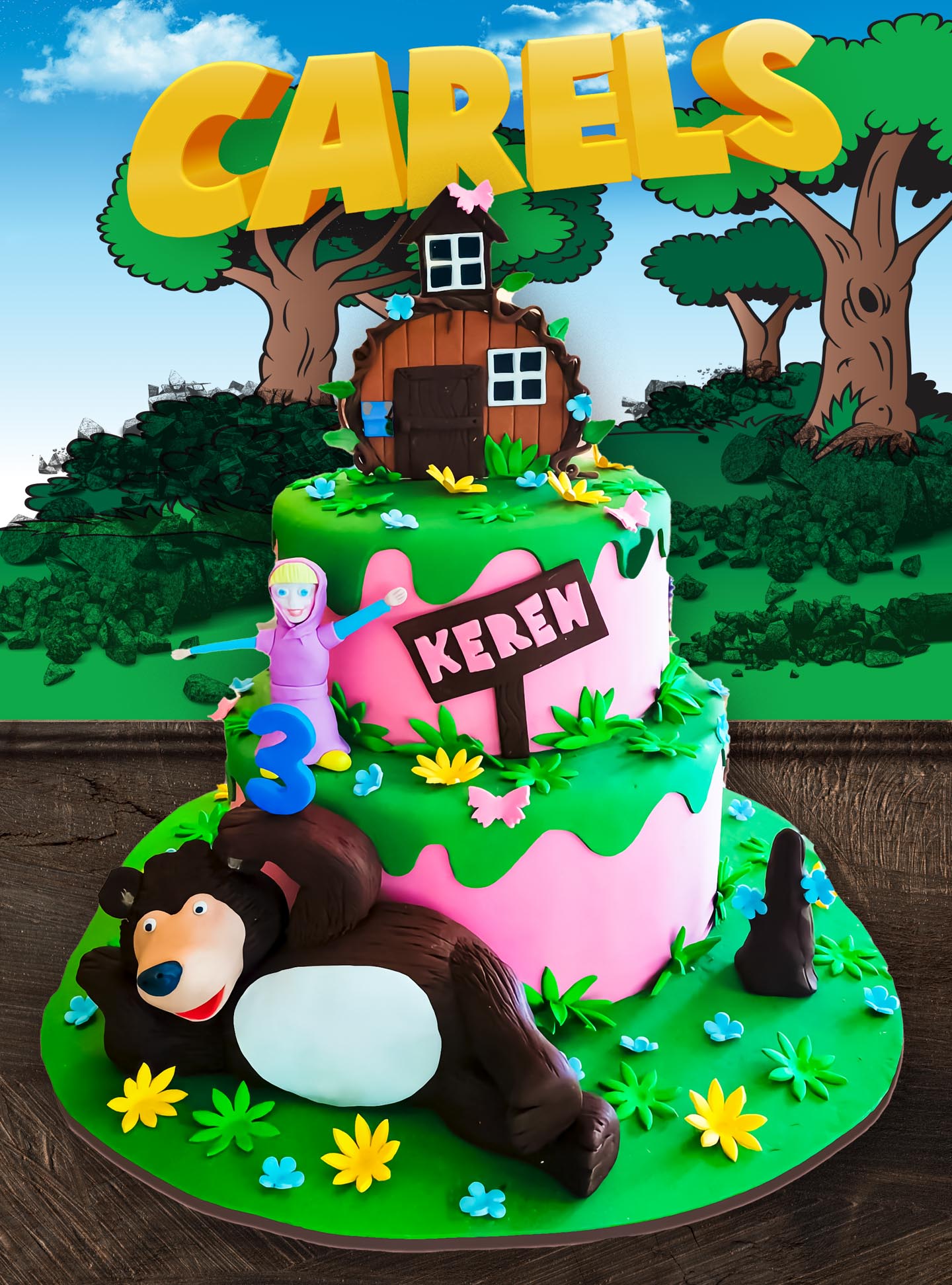 Pasteles de fondant para niños