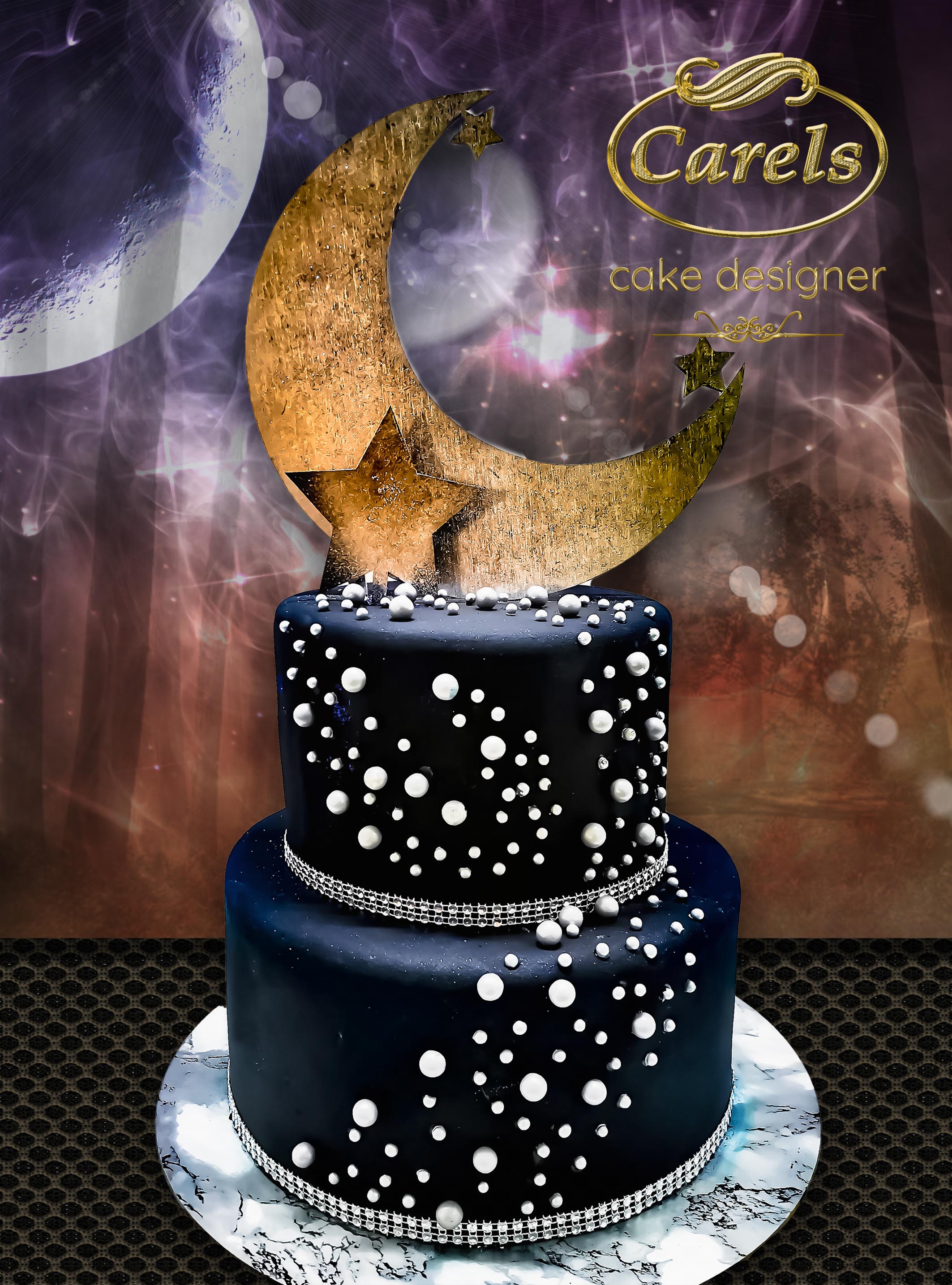 Pastel con Luna
Pastel para 15 años
Carels