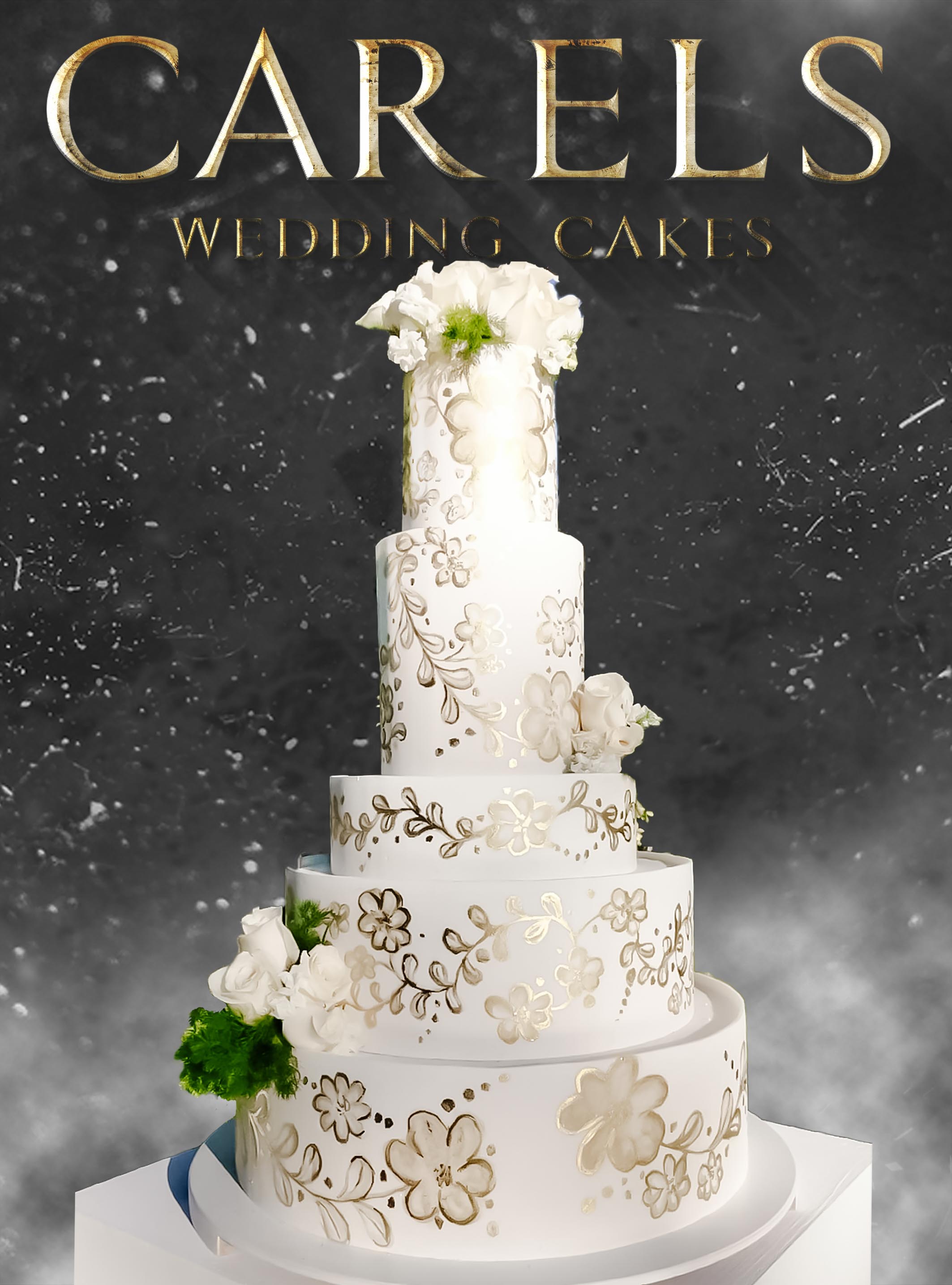 Pastel boda con pisos Falsos,
Paatel boda con pisos de utilería,
Carels