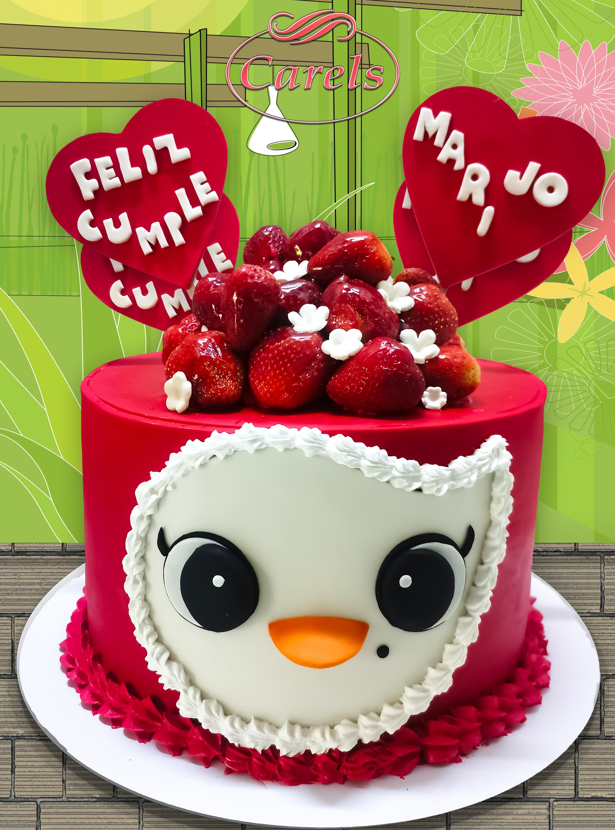 Pastel cumpleaños
Happy Birthday cake
Carels