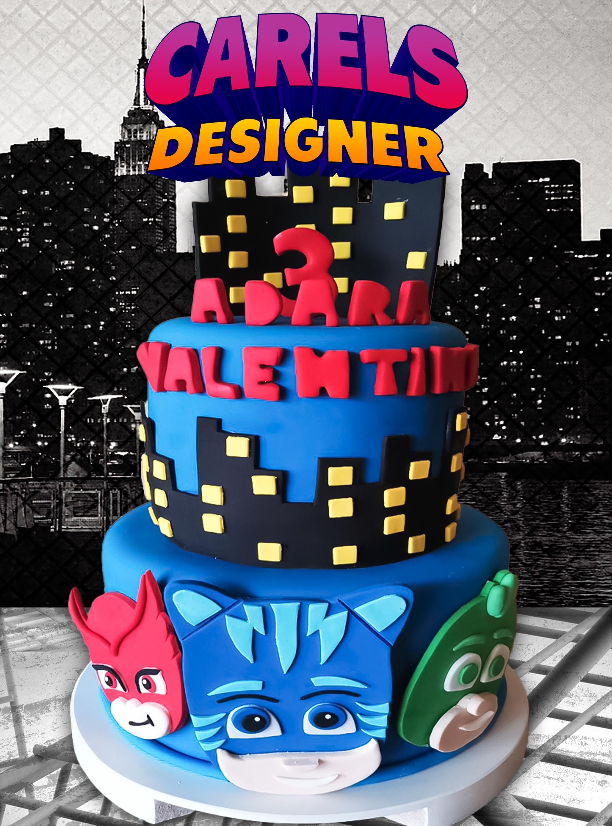 Pastel para niños,
Kids cakes,
Pastel fiestas infantiles
Carels