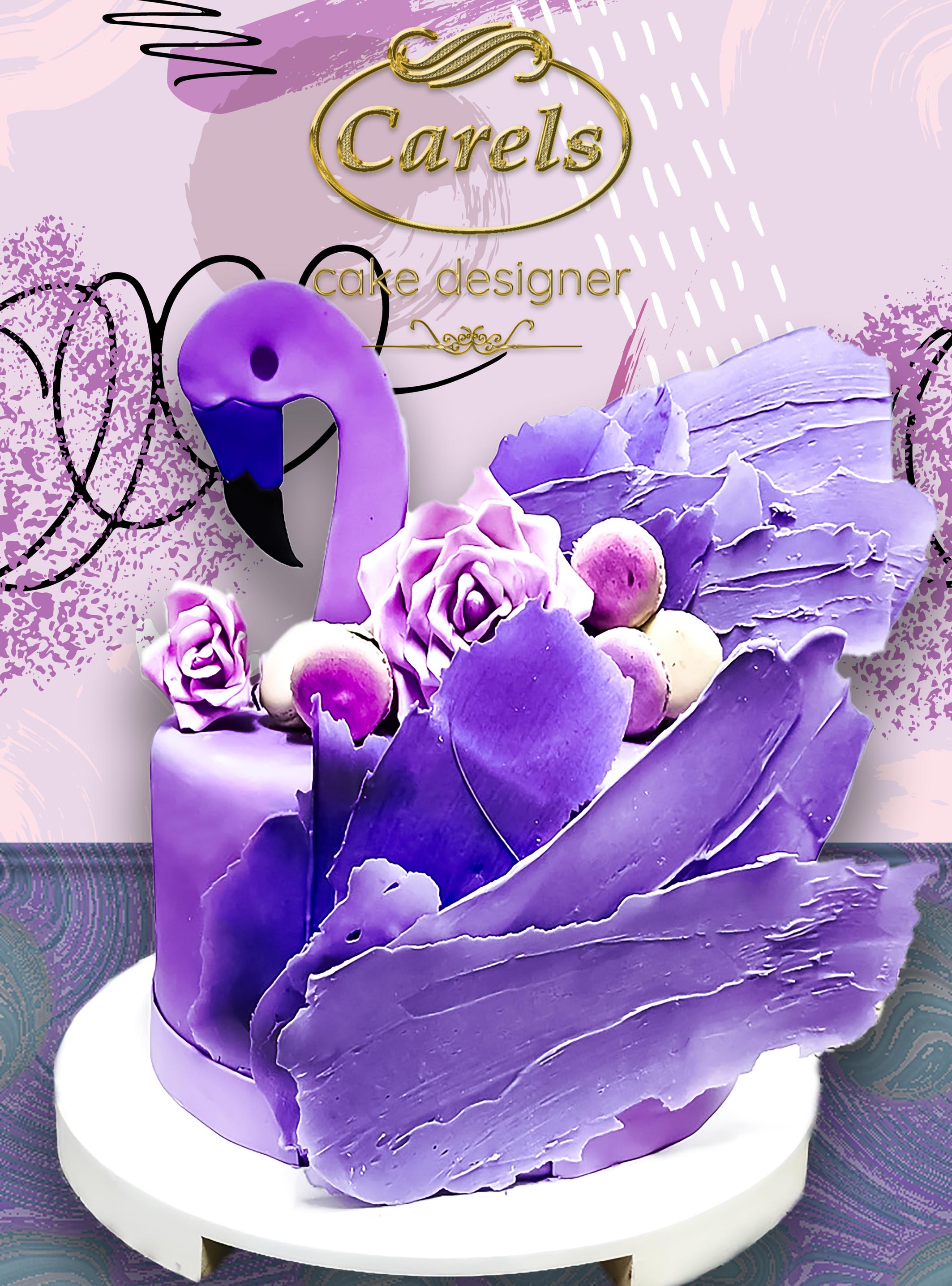 Pastel cisne,
Pasteles para eventos,
Pastel para cumpleaños,
Pastel para celebrar
Carels