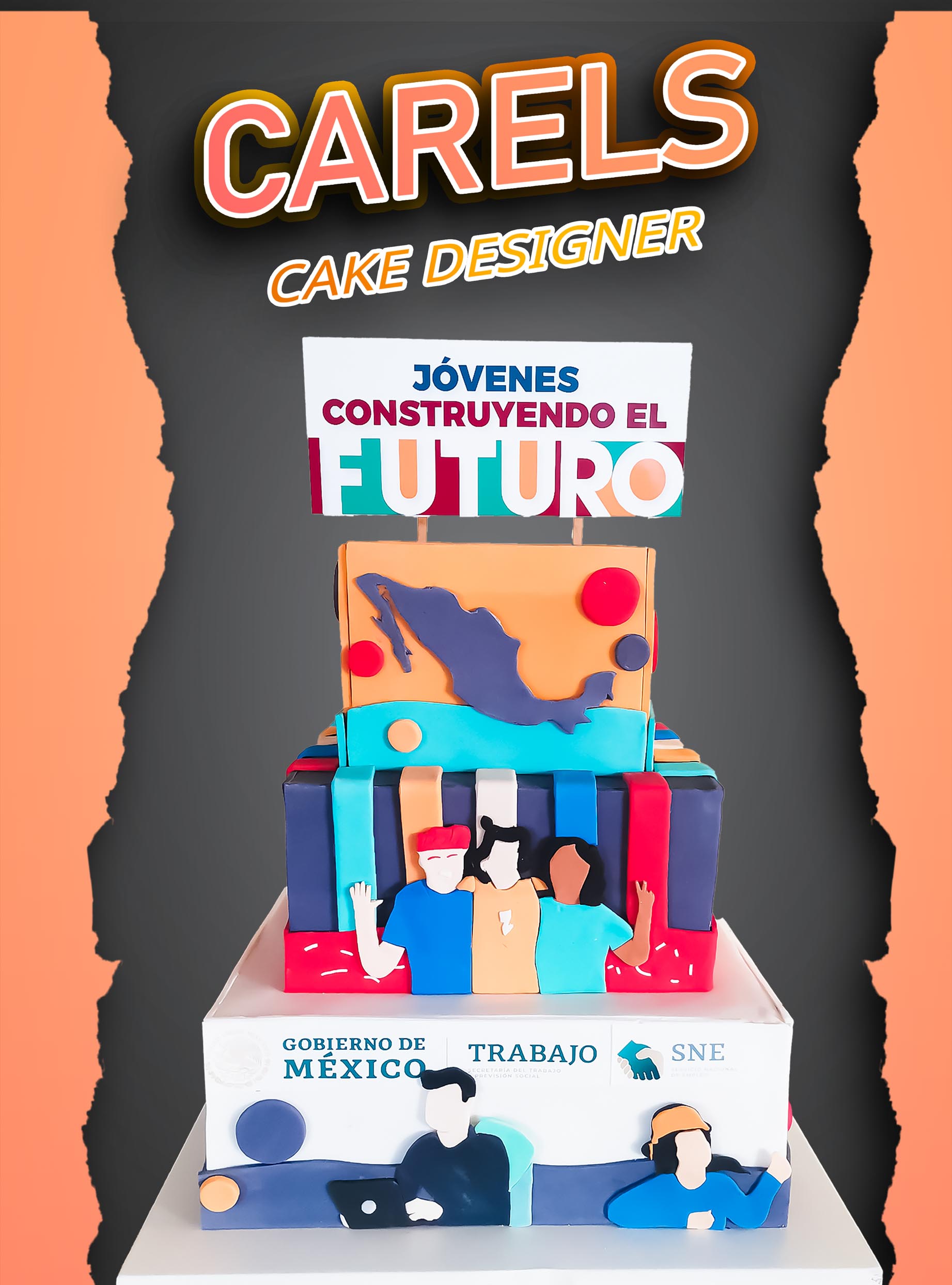 Pasteles para eventos,
Pasteles para imagen corporativa,
Pasteles para festejar en la oficina,
Carels