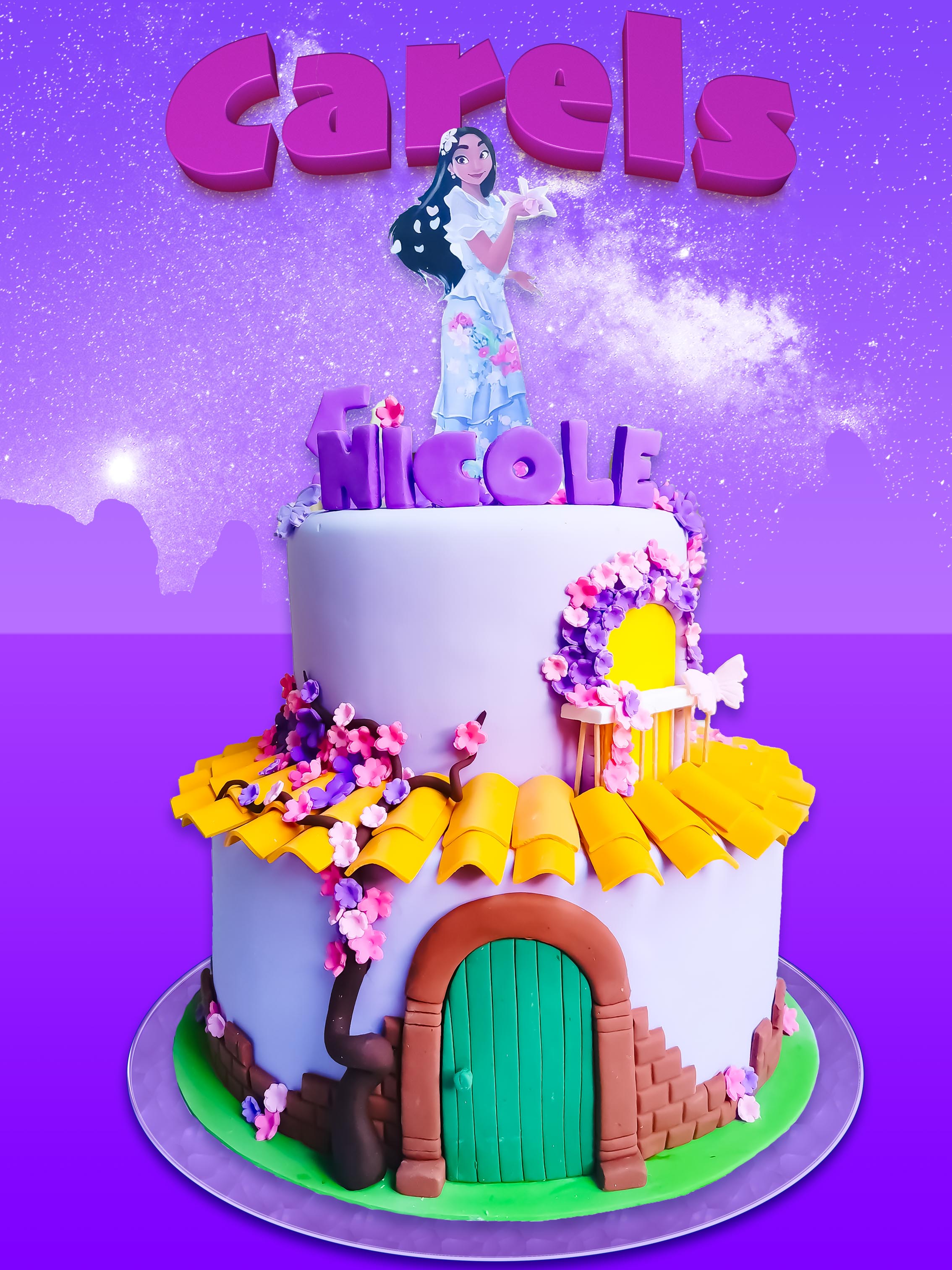 Pastel Encanto,
Pasteles para niños,
Pasteles para fiestas infantiles,
Kids cakes,
Carels