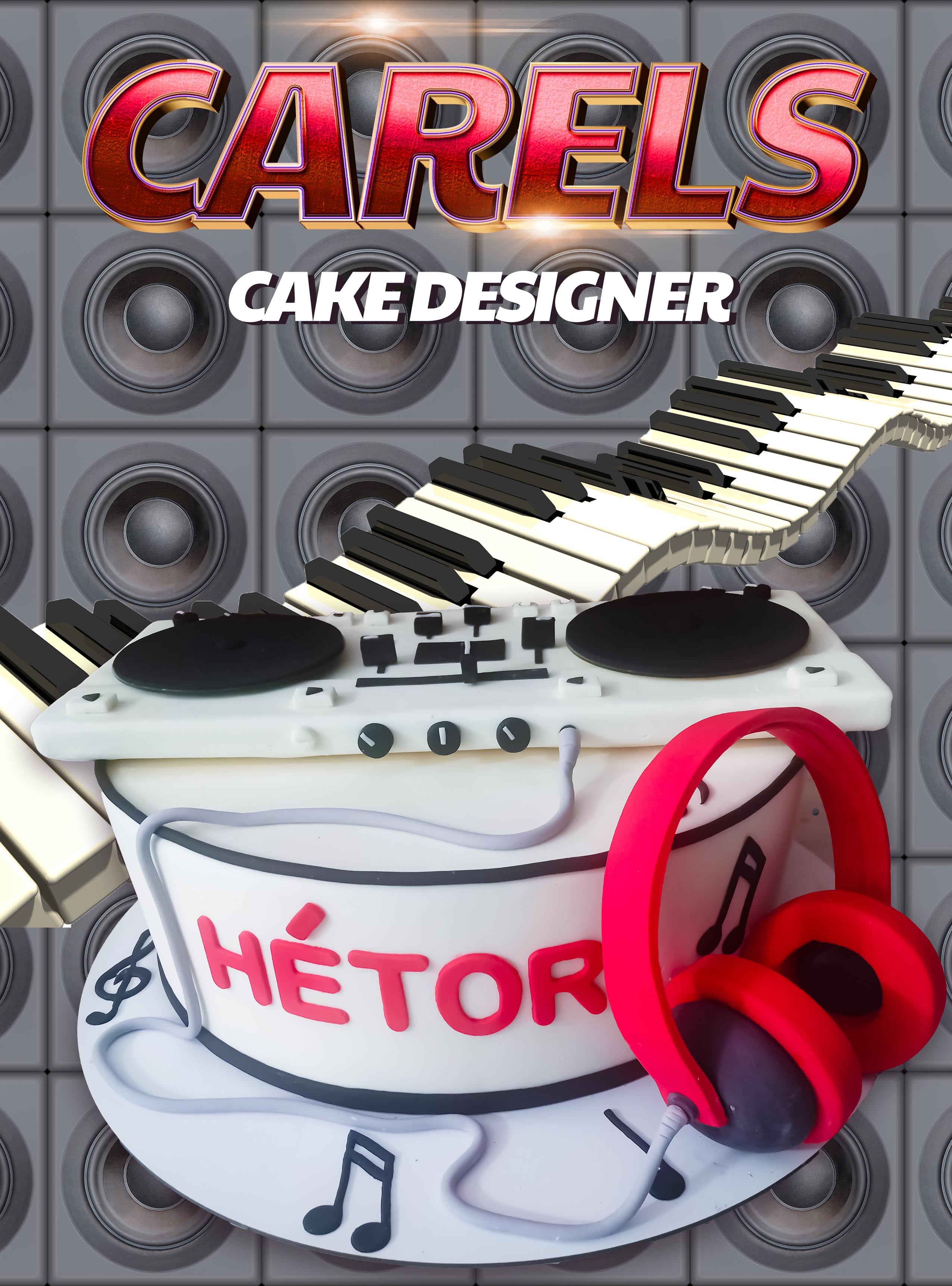 Pastel DJ, Pastel cumpleaños